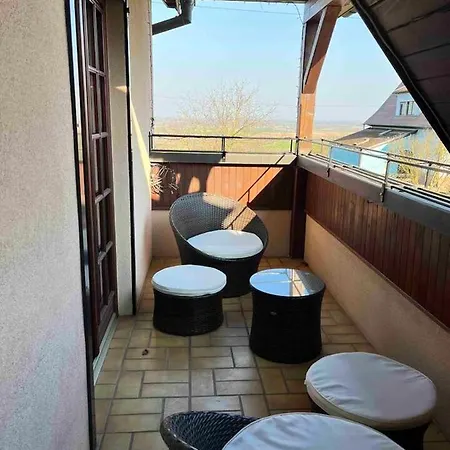 Maison Spacieuse Pres De Avec Parking Et Balcon Semesterbostad